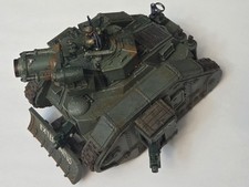 Warhammer 40k Imperial Guard Leman Russ Demolisher Tank OOP Painted Metal Gun