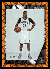 2016-17 Hoops #214 Trevor Booker Orange Explosion #/75