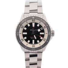 Breitling Superocean 42mm Black Dial Watch Ref# A17375