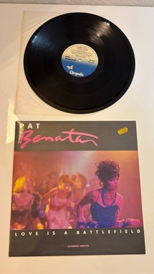 Pat Benatar Love Is A Battlefield LP Vinyl VG+ UK Press 1984 Chrysalis Pop Rock