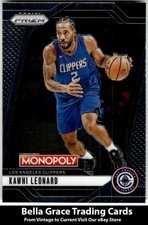 2024-25 Panini Prizm Monopoly Kawhi Leonard #19 Los Angeles Clippers NBA 