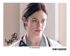 Sons of Anarchy Auto Photo Prints Maggie Siff 