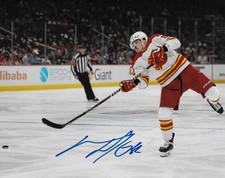 Signed MacKenzie Weegar Calgary Flames Autographed 8x10 Photo #3 Original