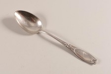 L&ouml;ffel Moccal&ouml;ffel Maigl&ouml;ckchen Jugendstil Wellner versilbert 90