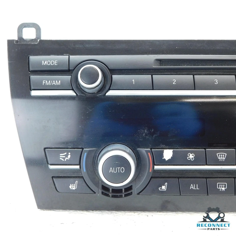 09-15 BMW 750Li 760Li F02 Frontal HVAC Climatizador/Radio/CD Unidad de Control Panel Fabricante de Equipo Original Foto 3 de 4