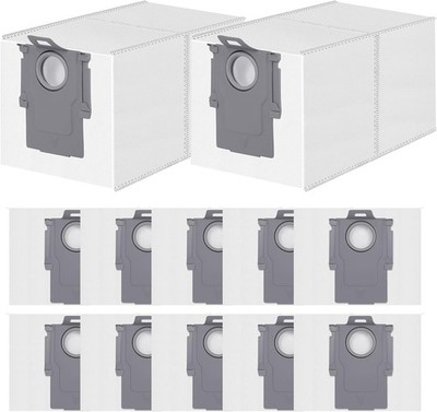 12 Stück Staubbeutel für Roborock Qrevo QV 35A/35S/S5V/Qrevo Curv/2