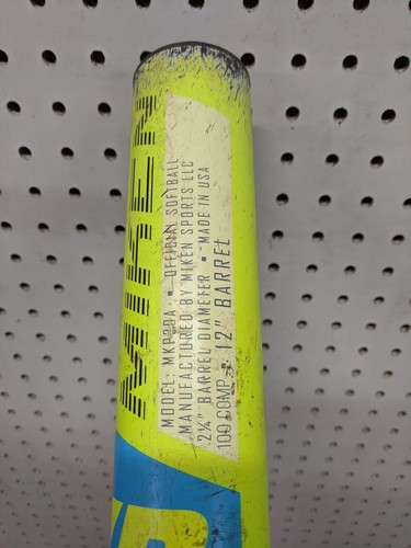 34/26 Miken FREAK 23 KP23 ASA USA Slowpitch Softball Bat MKP20A 12" Barrel - Picture 7 of 12