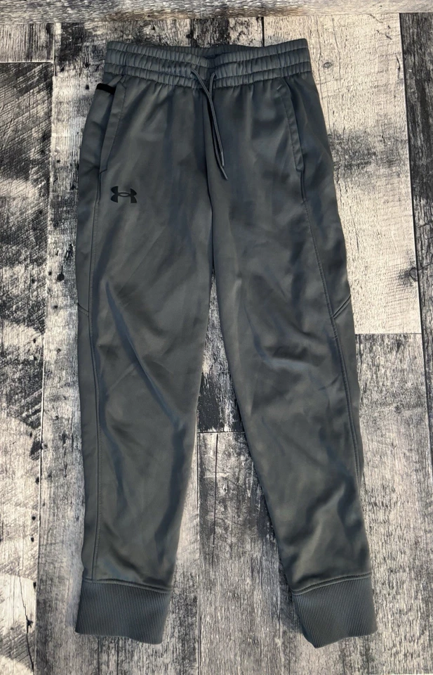 Conjunto de 2 piezas Under Armour para niños sudadera con capucha pantalones talla M mediano 10/12 Foto 3 de 4