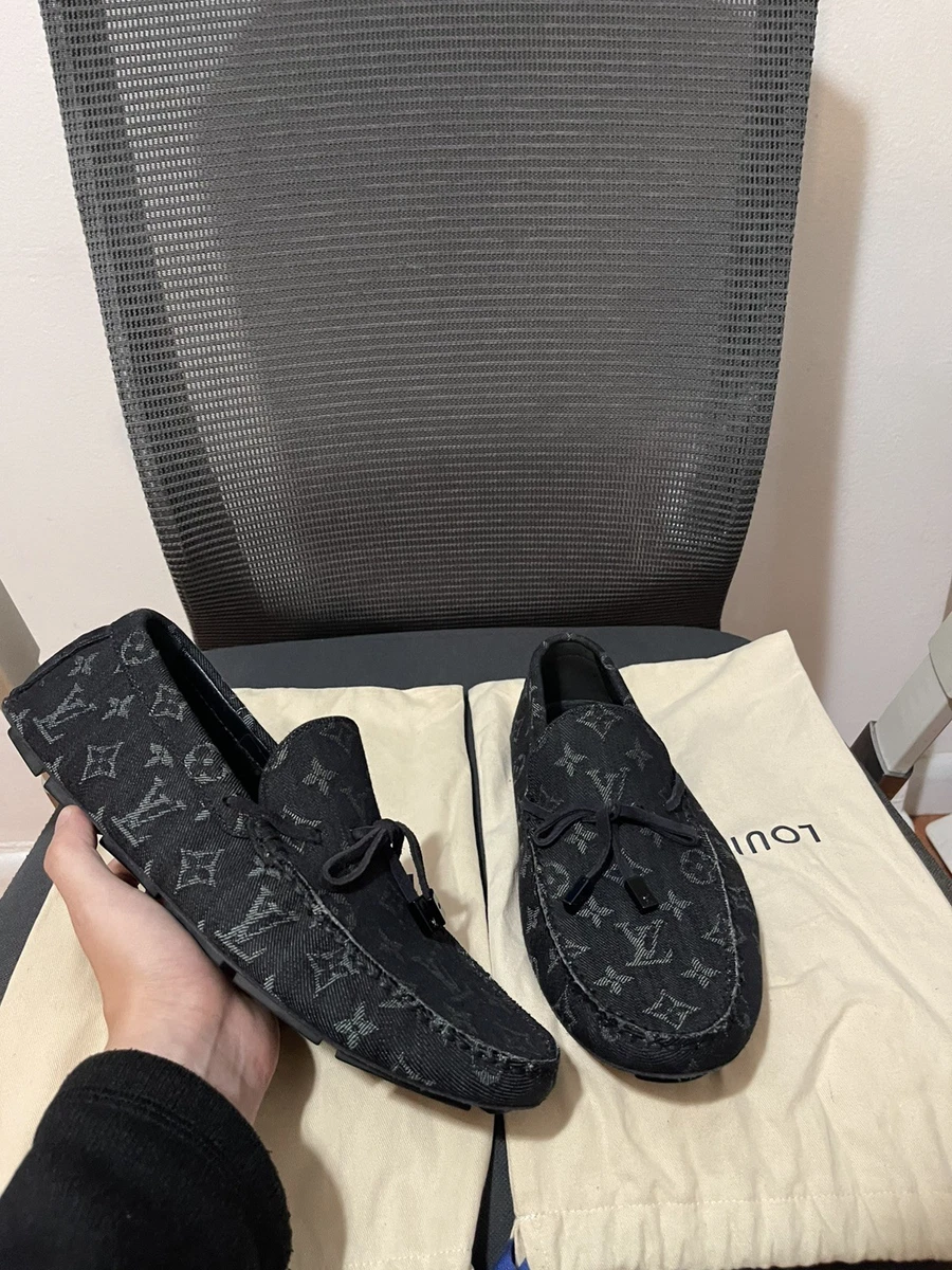 Louis Vuitton Moccasin Black Casual Shoes for Men for sale | eBay