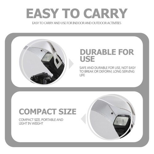 2 Pcs Weicher Maskenreflektor Reflektorfotografie Speedlight-Diffusor - Photo 7/12