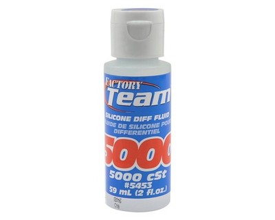 5000 SILICONE DIFF OIL (2 FL. OZ.) Factory Team by Associated Electronics