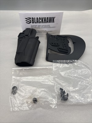 Blackhawk 413503bk Right Handed Black Sportster SERPA Belt Holster