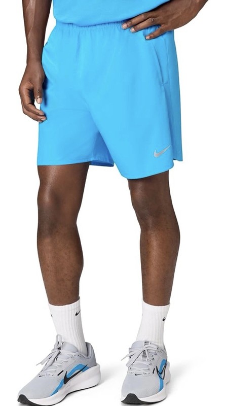 Nike Men's Challenger Dri-Fit 7" Brief-Lined Running Shorts “Blue Hero”