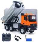 1/14 HUINA1598 2.4G RC Dumper 6*6 Transport Vehicle Lifting Rod Tipper Car Sound — photo 5