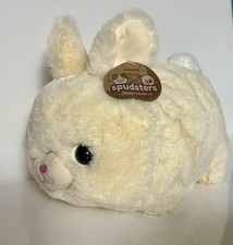 Aurora Spudsters Cream Colored Bunny Plush 10" NWT Tired Tater Tot