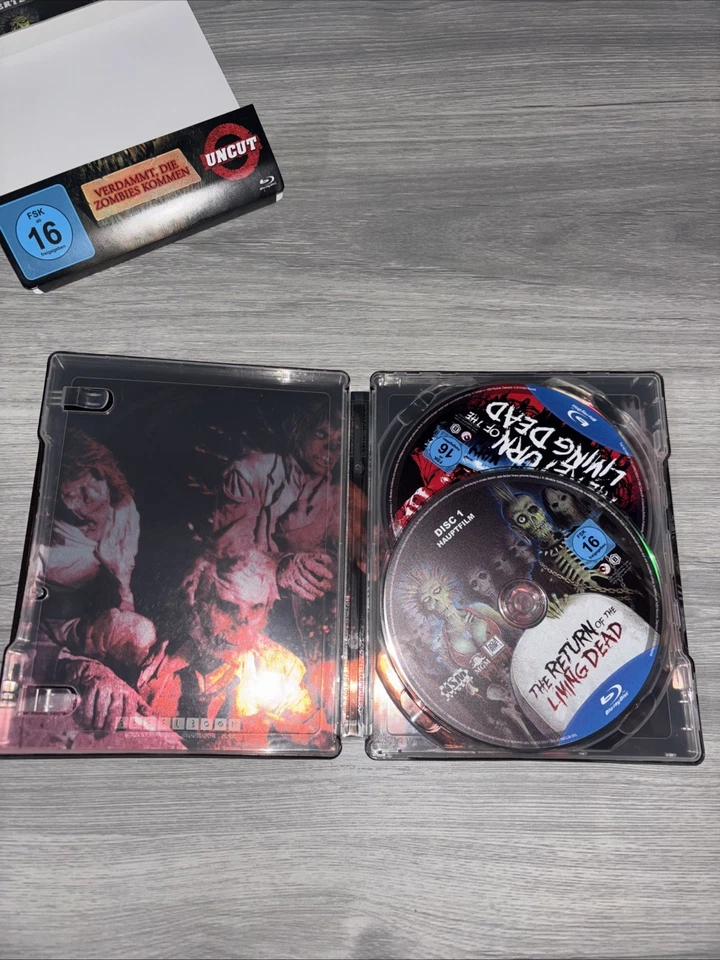 RETURN OF THE LIVING DEAD 1985 Blu-ray REGION B Limited Edition Steelbook Rare - Image 3 of 4