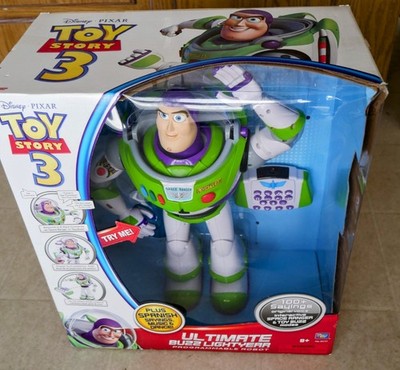 2010 Disney Pixar Toy Story 3 Ultimate Buzz Lightyear Programmable