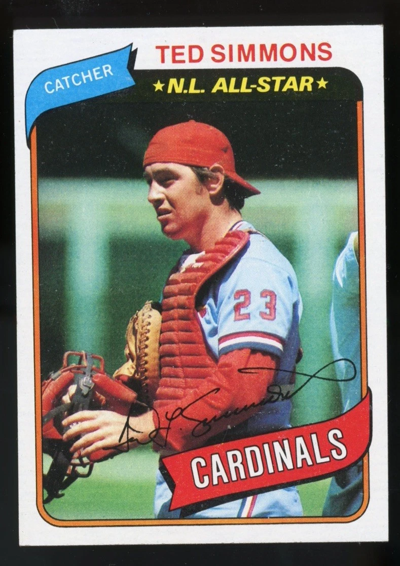 1980 Topps #85 Ted Simmons NM-MT High Grade