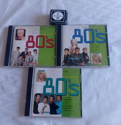 B25/49- 18    Essential 80´s     - 3er CD