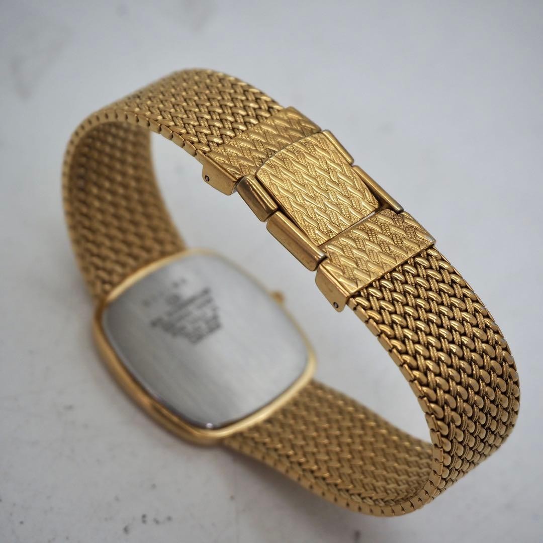 SEIKO Dolce 8N40-5040 Quartz Gold Men Wristwatch Used - Gem