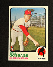 1973 Topps #174 Rich Gossage Chicago White Sox Rookie Card. rookie card picture