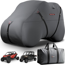 UTV Cover, Waterproof 420D Heavy Duty Protection UTV Covers 2-3 Seater/4-6 Seate