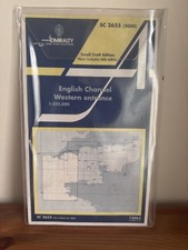 Admiralty Small Craft Edition English Channel Western Entrance Map SC 2655 2000