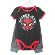 26029 - Spiderman Themed Sweat Suit for Infants and Toddlers in Assorted Sizes