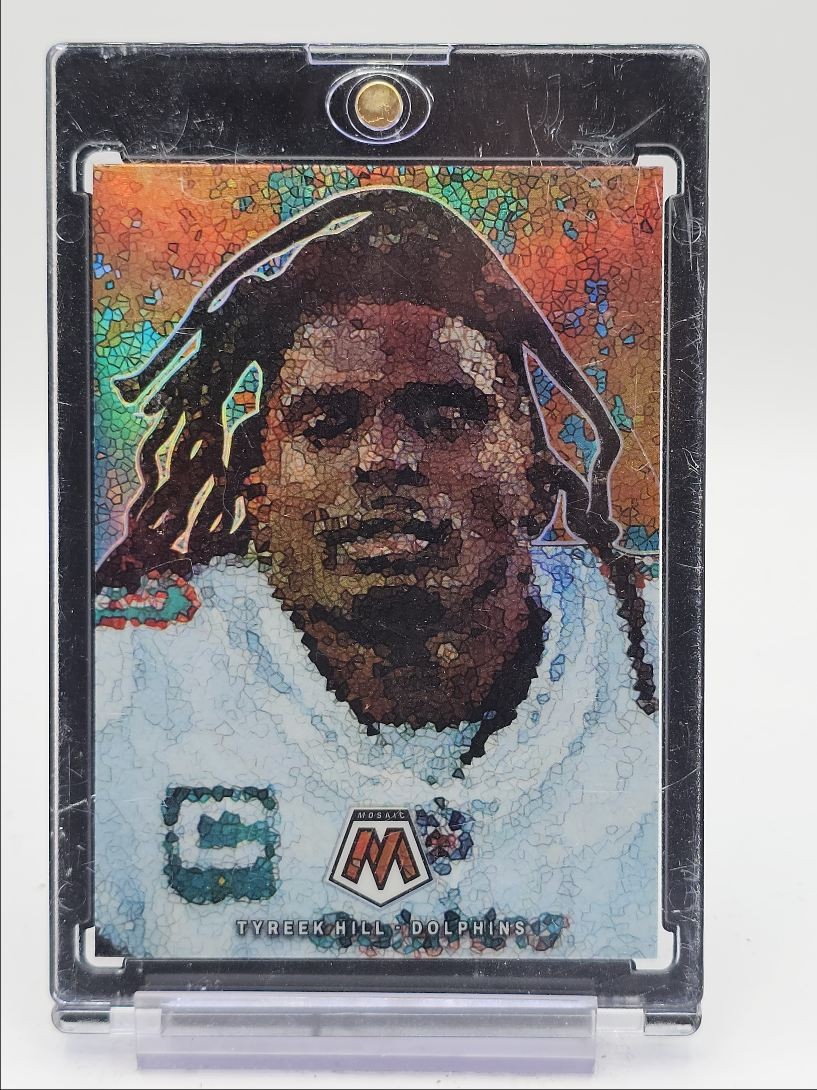 TYREEK HILL 2023 MOSAIC MICRO MOSAIC PRIZM SSP DOLPHINS #MM-15 Q2380