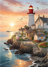 MXJSUA Paint by Numbers Kit for Adults, Paint by Number Kits on Canvas with Brus