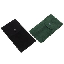 2 Pcs Borsa Per Orologi in Velluto Custodie Da Viaggio Guarda La Custodia Il