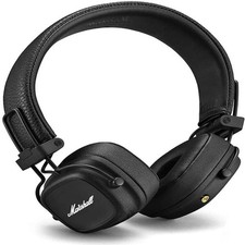 Marshall Major IV On Ear Bluetooth Kopfhörer schwarz 3,5 mm Headset