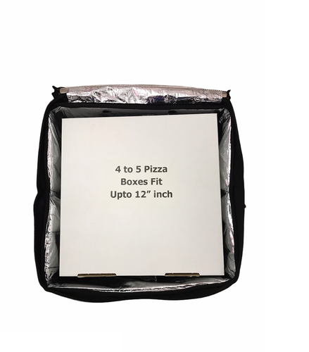 Bolsa de entrega de mochila lámina aislada comida pizza entregas para motocicletas y bicicletas - Imagen 5 de 11