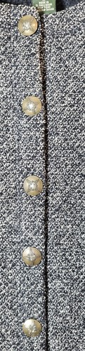 LLBean Jacke Damen Gr. M Fleece gefüttert Academia Cabincore Gorpcore Knopfleiste - Bild 6 von 24
