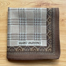 HANDKERCHIEF VINTAGE HOUNDSTOOTH PATTERNED MEN'S POCKET SQUARE COTTON 17" A-0590