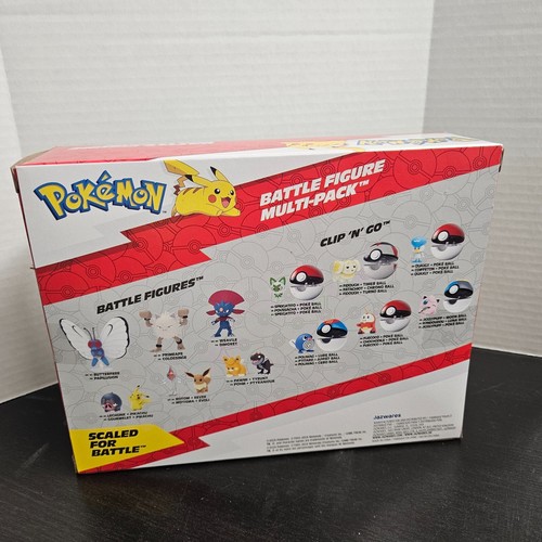 Pokemon Battle Figure Multi 6 Pack 2" Figure RIOLU OMANYTE GEODUDE CLEFFA KABUTO - Bild 7 von 9