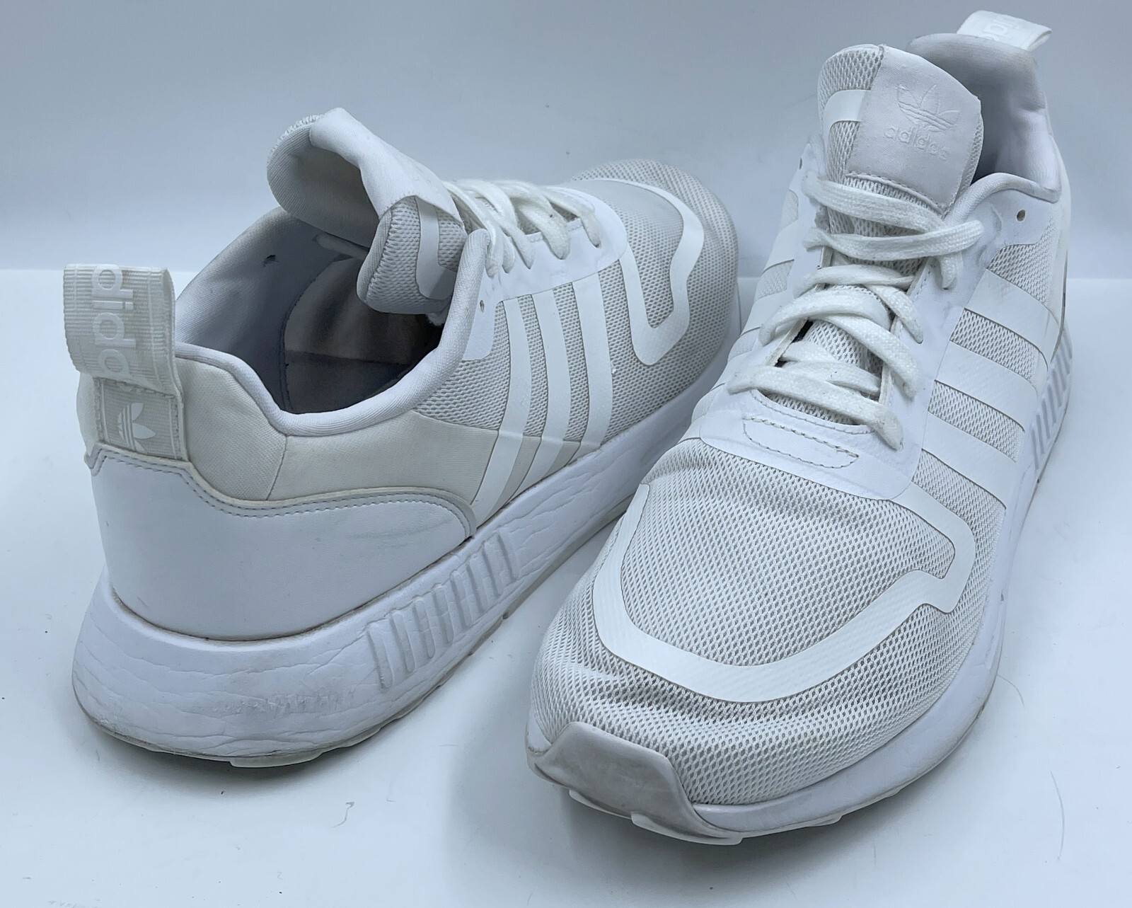 Adidas Multix Men's Sneakers Size 10 White Mesh Athletic Shoes FZ3439 thumbnail 3