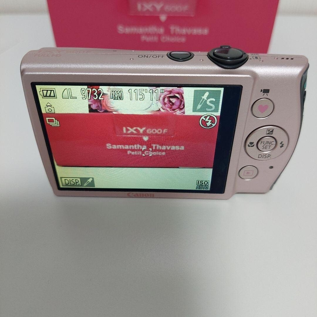 Canon IXY 600F Pink Samantha Thavasa Limited Compact Digital