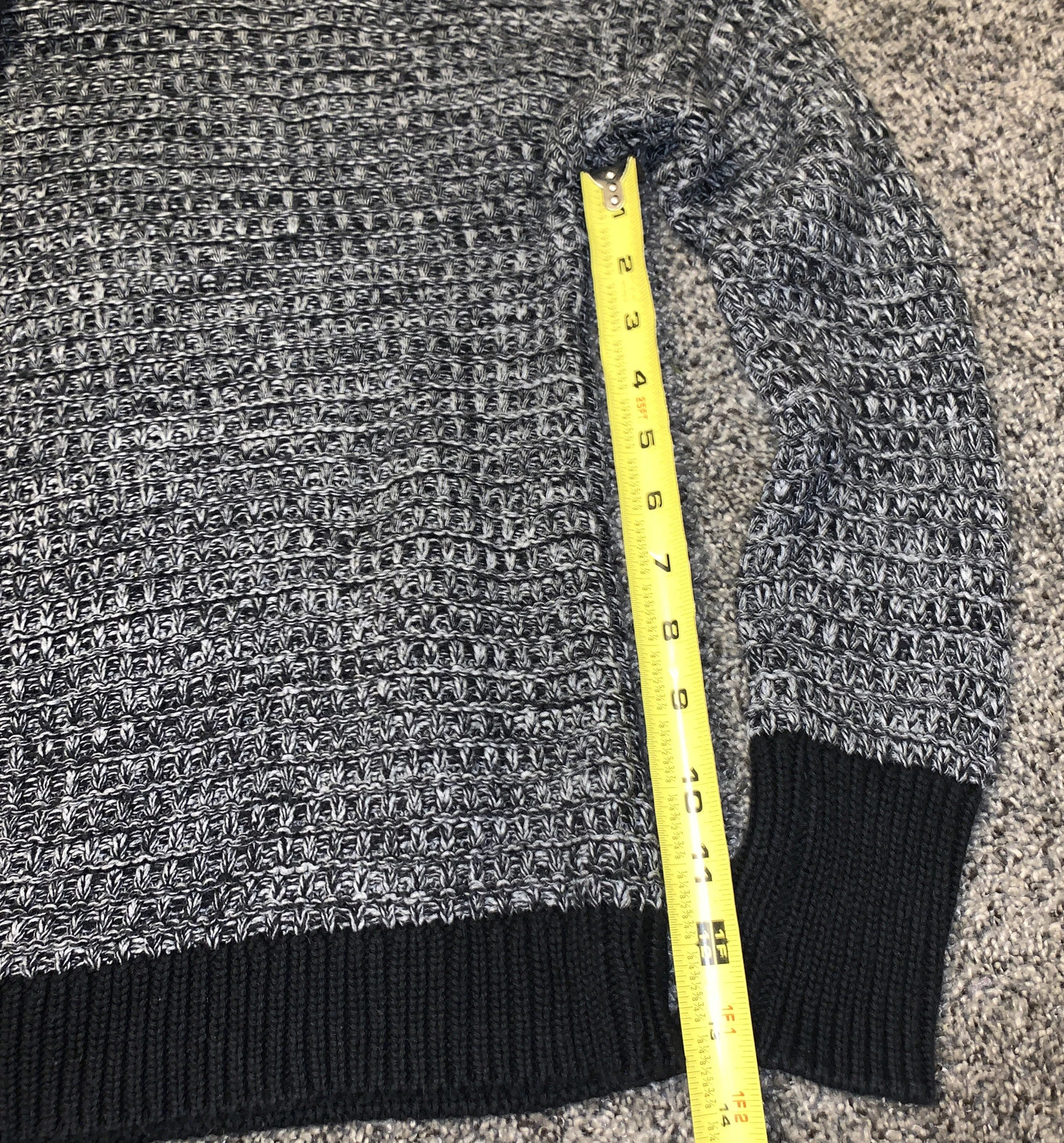 UNDERCOVER Victoria's Secret maglia felpa con cappuccio pullover manica lunga nero bianco taglia M
