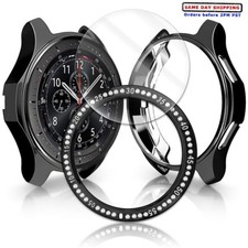 Screen Protector Bezel Ring Silicone Case for Samsung Galaxy Watch 42mm SM-R810N