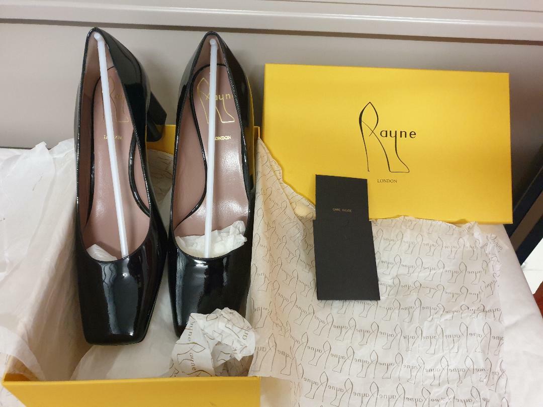 Rayne of LONDON Vernice shoes UK 4  EU 37  BNIB  RRP £440.00, never worn