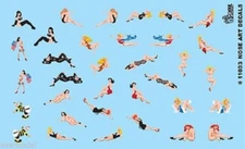 Gofer Racing 11033 x 1/24-1/25 Nose Art Model Graphics decals 