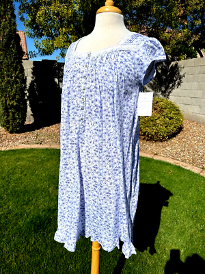 Cap Sleeve Nightgown Eileen West Women's Cotton Jersey Nightgown