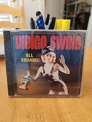 New Sealed Indigo Swing - All Aboard - 1998 Time Bomb Recordings Music CD
