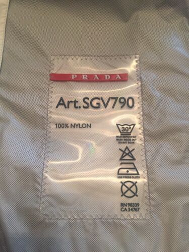 2000s prada sport sgv790 nylon jacket 48