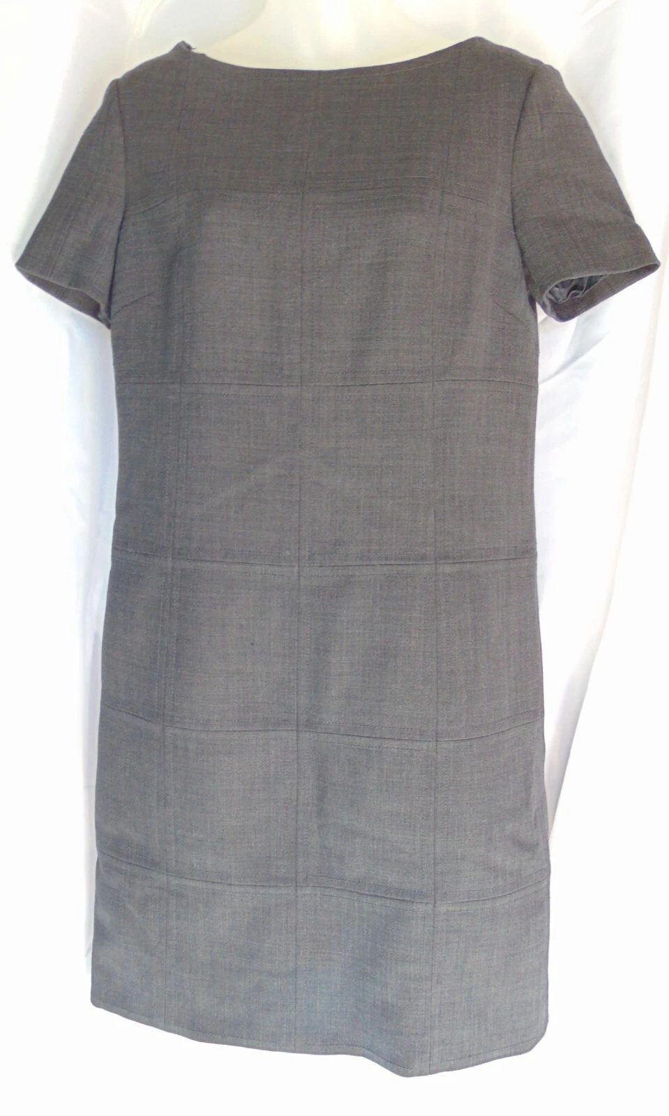 Abito tubino business Tory Burch grigio manica corta taglia 6