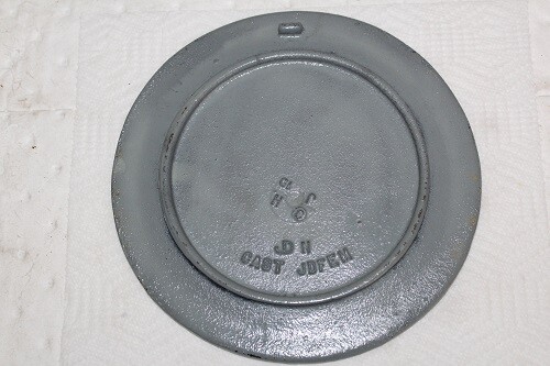 Genuine John Deere Foundry East Moline 150th Anniversary Cast Iron Plate 1987 - Picture 2 of 2