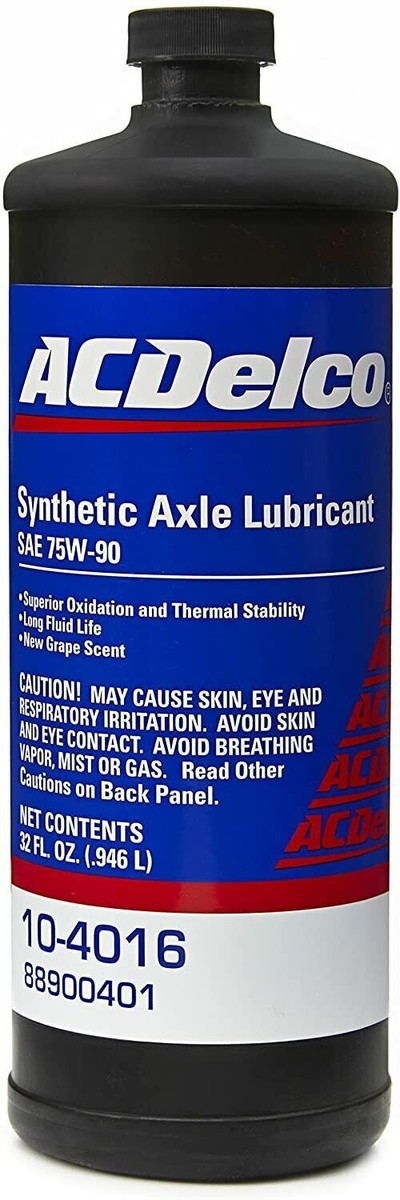 ACDelco 3x 10-4016 75W-90 Synthetic Axle Oil and 10-4003 Limited