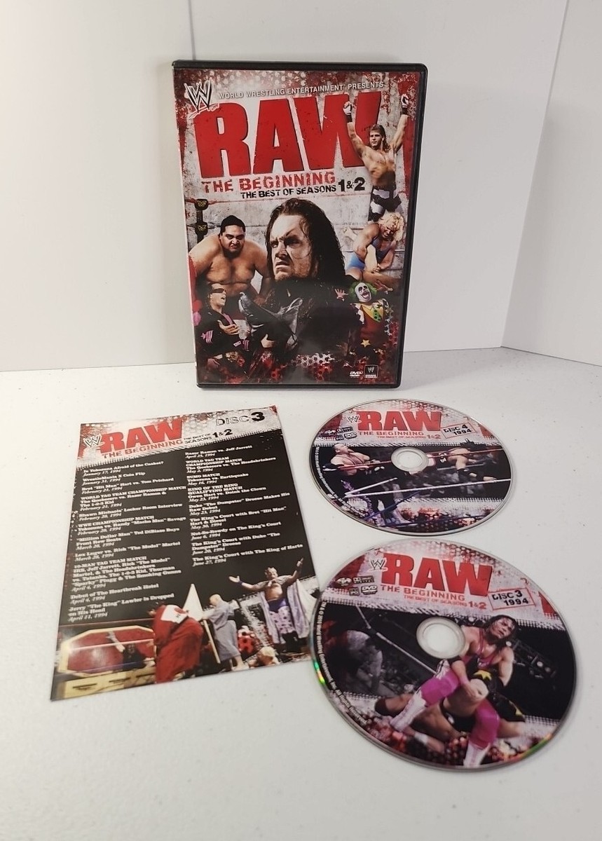 WWE: Raw - The Beginning - The Best of Seasons 1 2, Disc 2 (DVD, 2