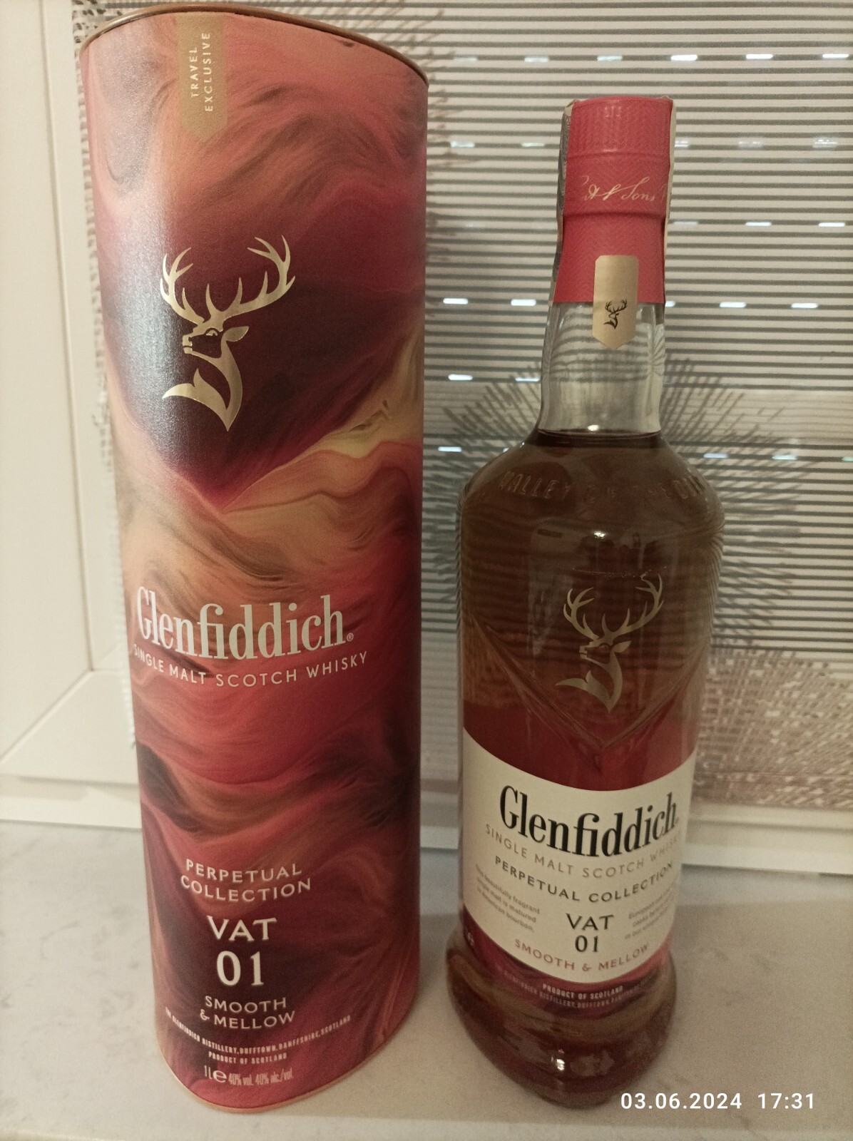 Glenfiddich Perpetual Collection Vat 1 1ltr Whisky - Bild 2